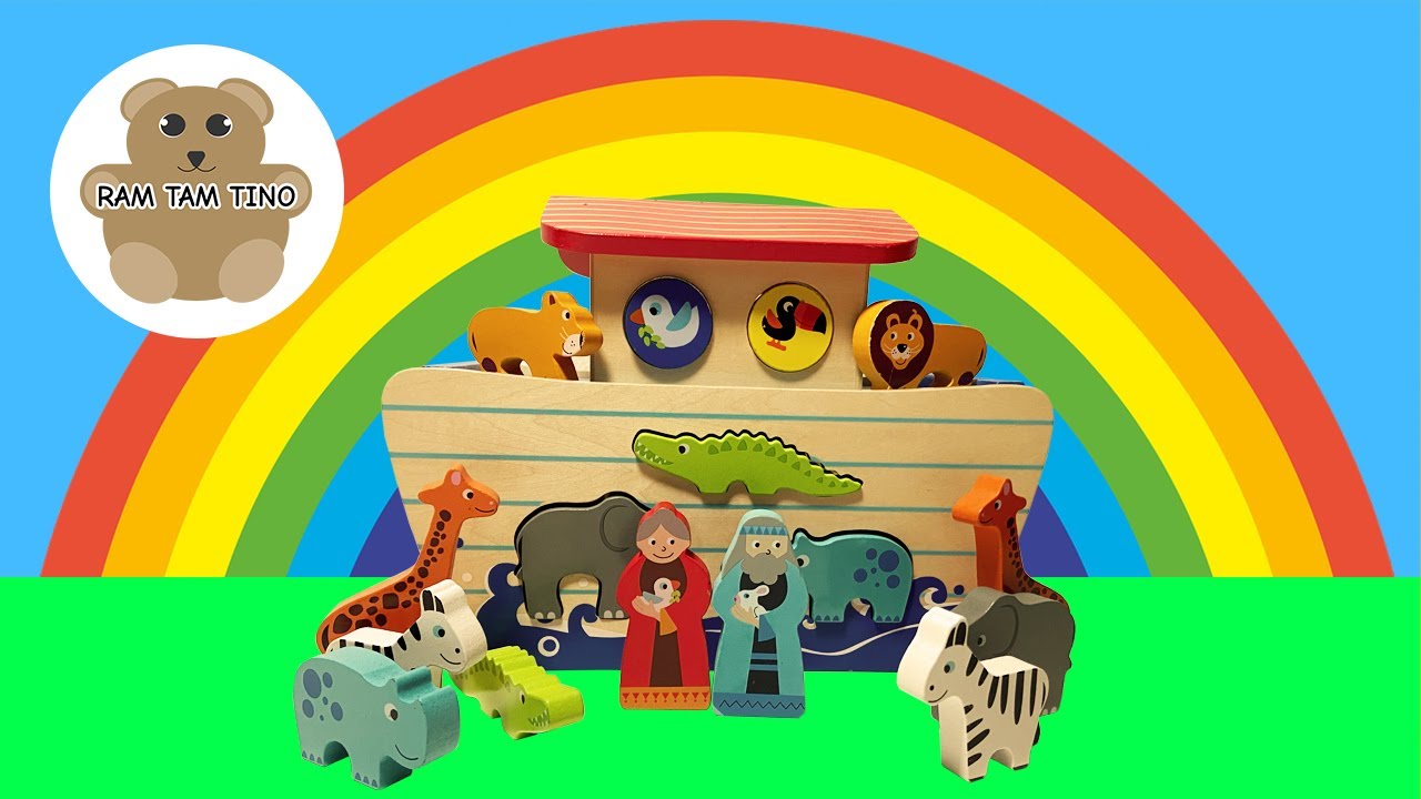 Noahs Ark - Kids Toys Story - Relaxing and calming for kids and toddlers