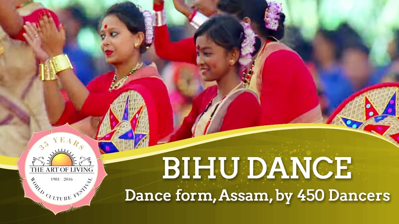 Bihu Dance - Dance form, Assam, India | World Culture Festival 2016