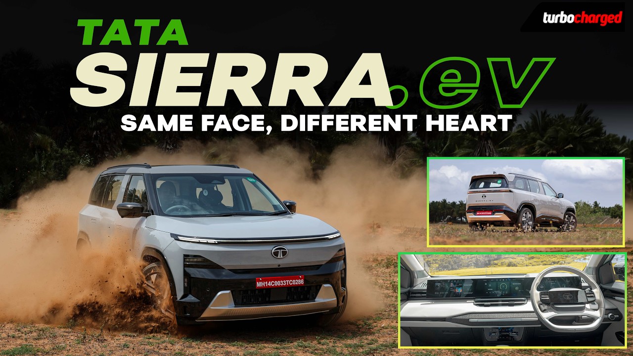 Tata Sierra.ev | Тест-драйв на бездорожье | Первый обзор | TURBOCHARGED