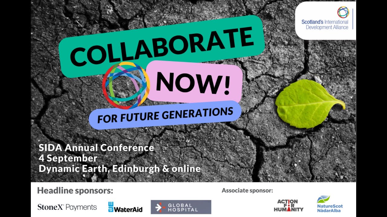 Collaborate NOW! For future generations | SIDA Annual Conference 2024 | Livestream