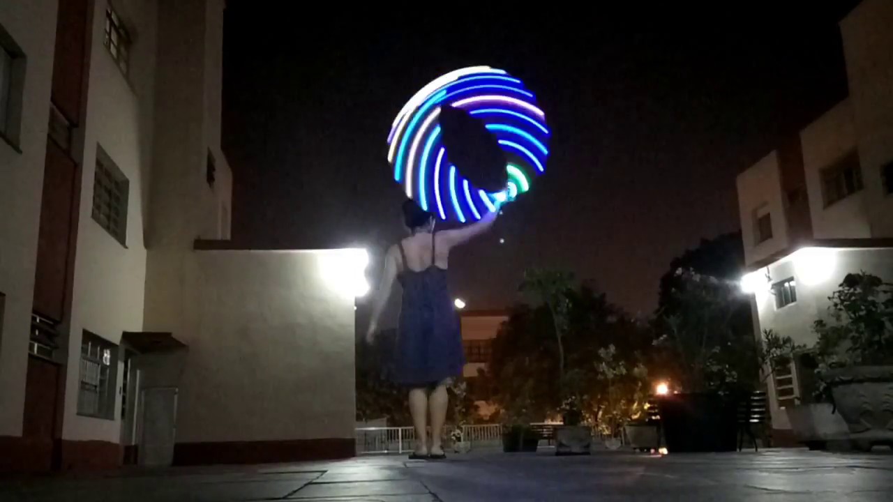 Hula Hoop Led - Bambol&ecirc; de Led - Bamboluz