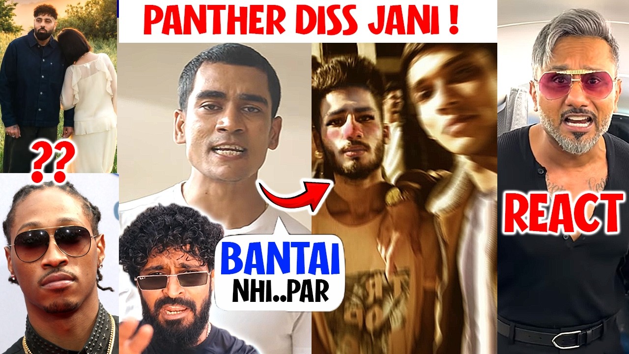 Panther Mentions Emiway While Dissing JANI❗JANI REPLY⁉️BADSHAH, HONEY SINGH, FUTURE ALBUM REVEAL