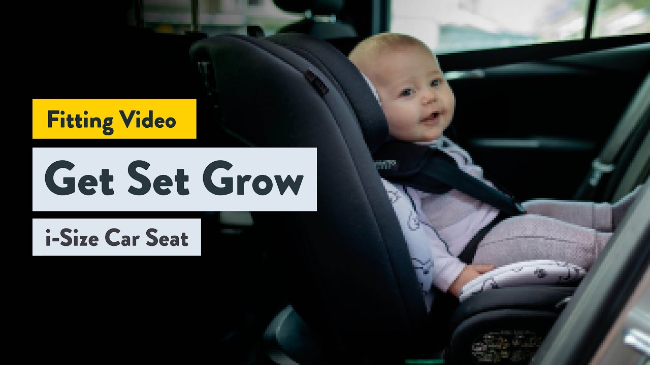 Cosatto Get Set Grow i-Size 360 Fitting Video