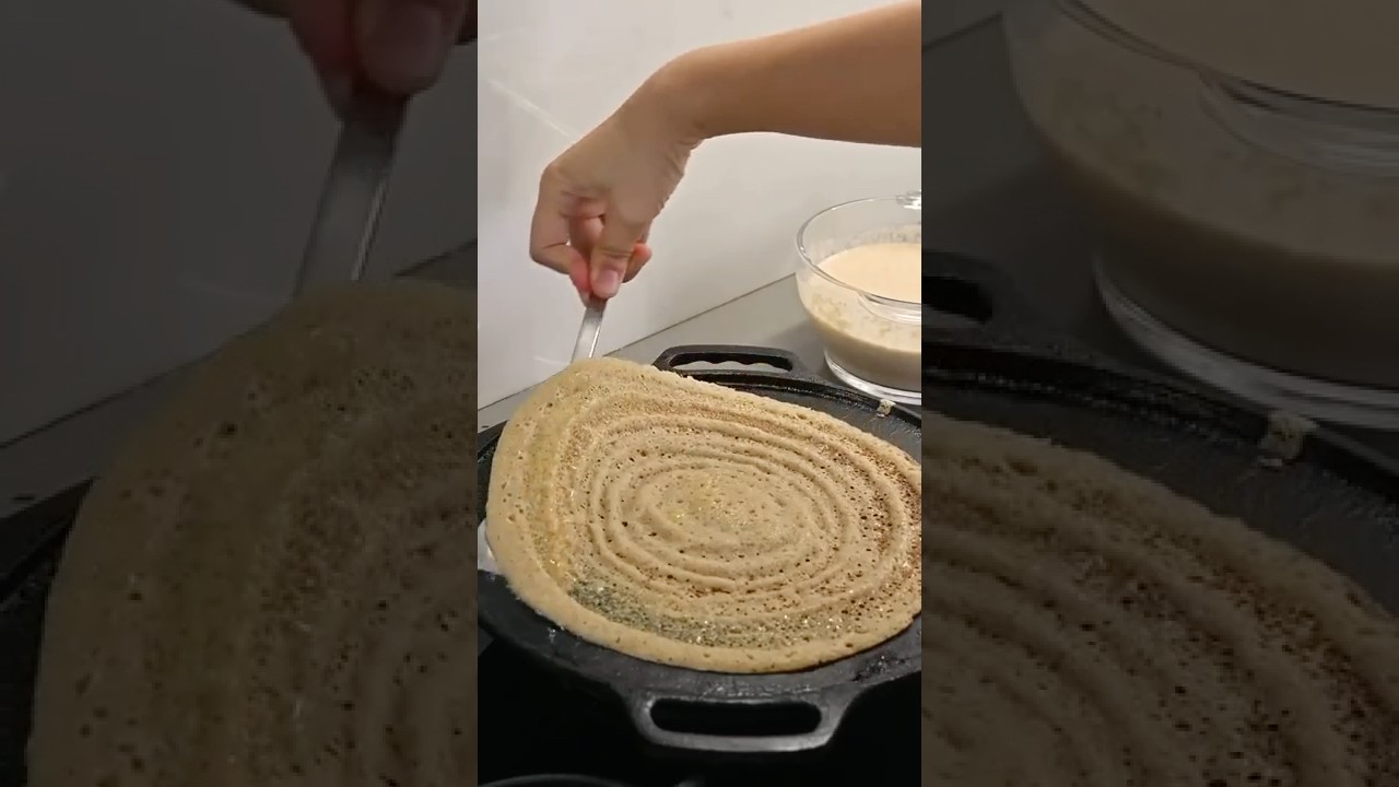 Barley Moong Dosa | Protein-Rich, Diabetic-Friendly & Super Crispy!