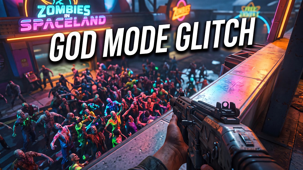Infinite Warfare Zombies in Spaceland working godmode glitch 2026!