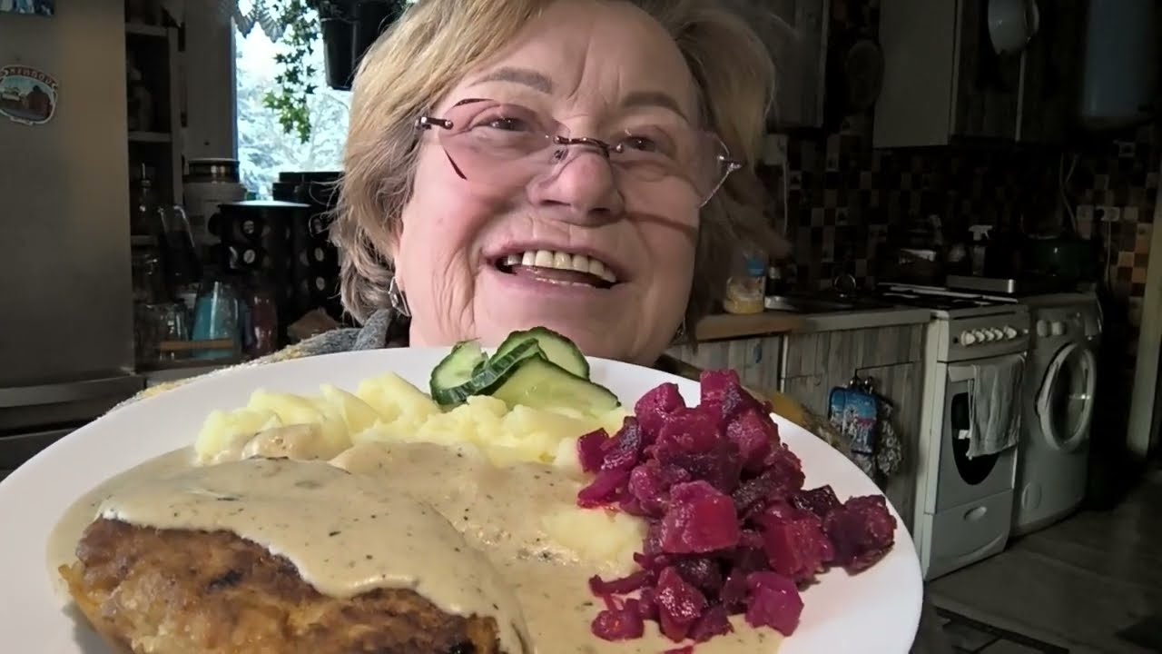 ШНИЦЕЛЬ  НАСТОЯЩИЙ  ВКУСНЫЙ  ИЗ  СТОЛОВКИ