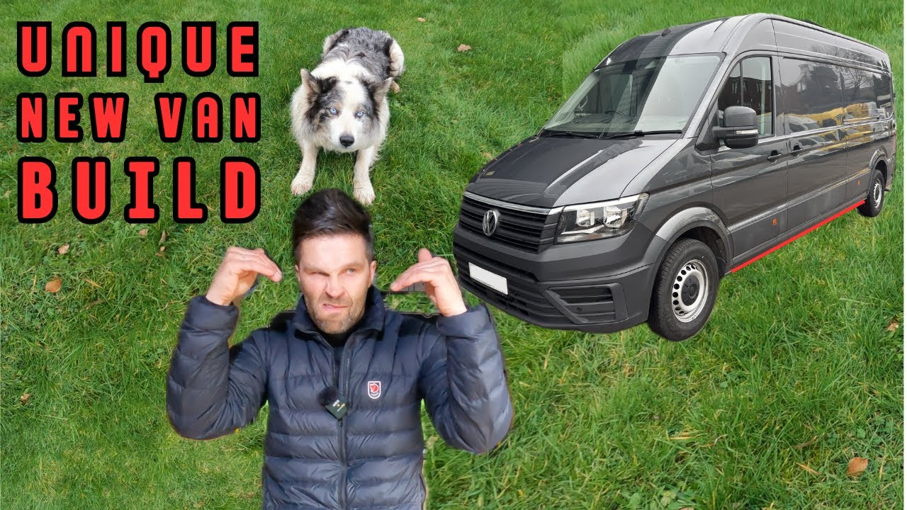 CLEVER DIY VAN BUILD - New VanLife Plan - VW Crafter Tour - Conversion into Campervan Home
