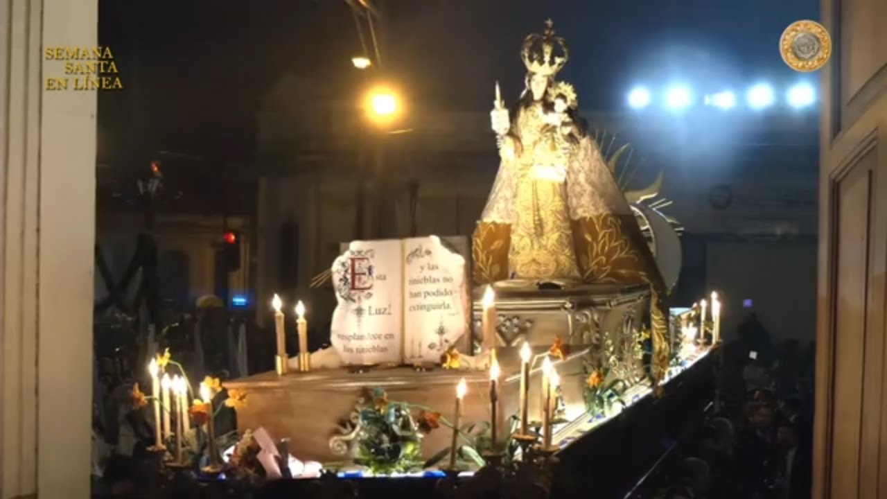 PROCESIÓN VIRGEN DE CANDELARIA ENTRADA  Parroquia Candelaria 2025