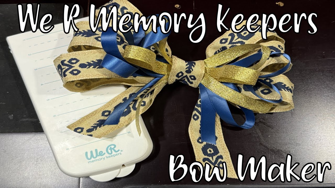 We R Memory Keepers Bow Maker 🎀