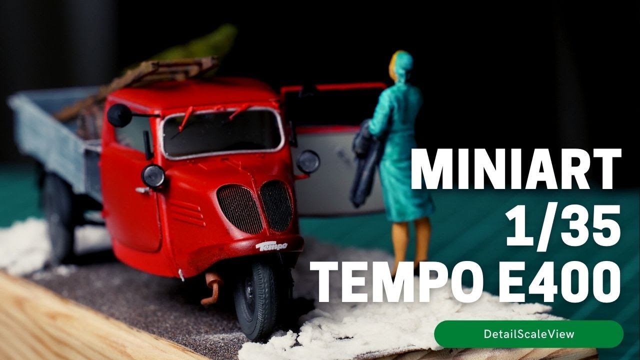 Building the Miniart 1/35 Tempo E400 Kit