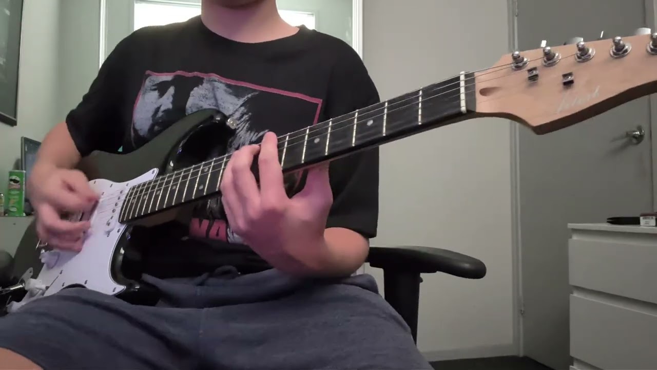 Nirvana Aneurysm live at Estadio Vélez Sarsfield, Buenos Aires, Argentina 1992 Guitar cover!