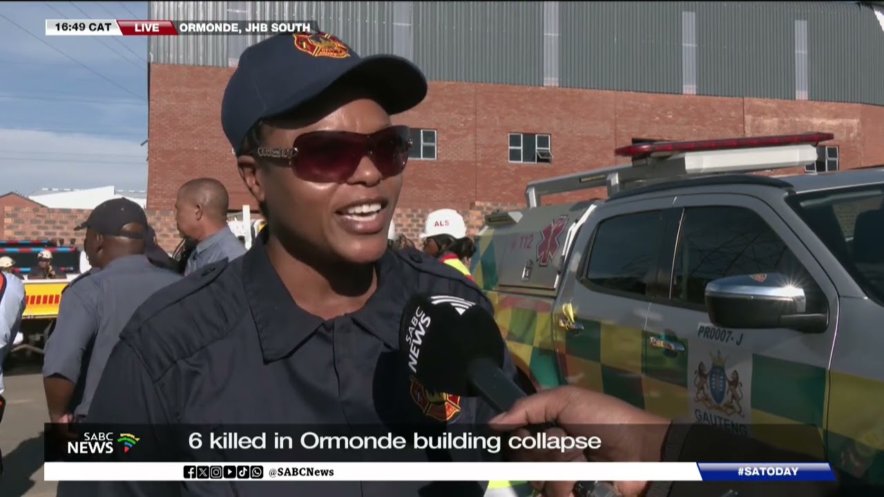 Collapsed Building | Emergency services are still on the scene
