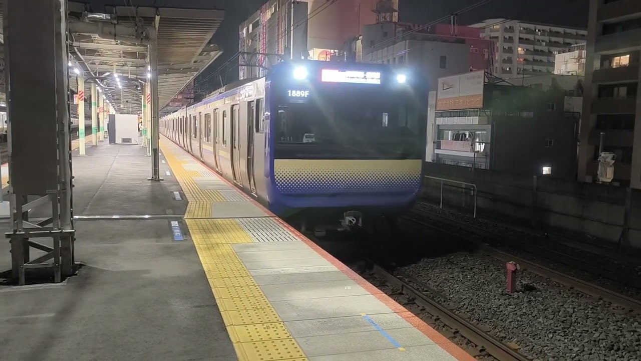 市川駅4番線からJRE-IKSTが流れなくなった日(放送機器故障)
