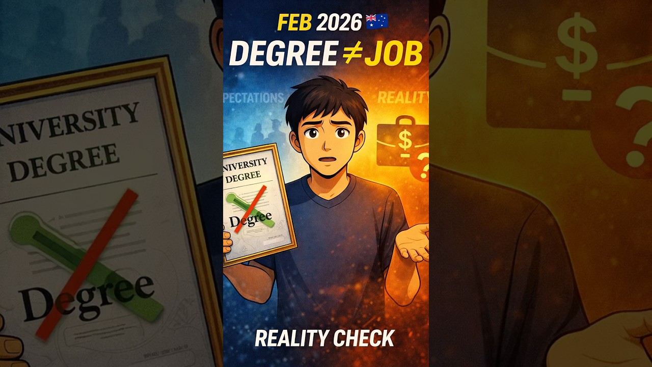 February 2026 Intake 🇦🇺 | Degree ≠ Job (Reality Check)