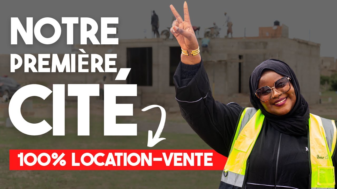 DÉMARRAGE des TRAVAUX de notre PREMIÈRE CITÉ 100% LOCATION-VENTE à BAMBILOR - BARAKA IMMO
