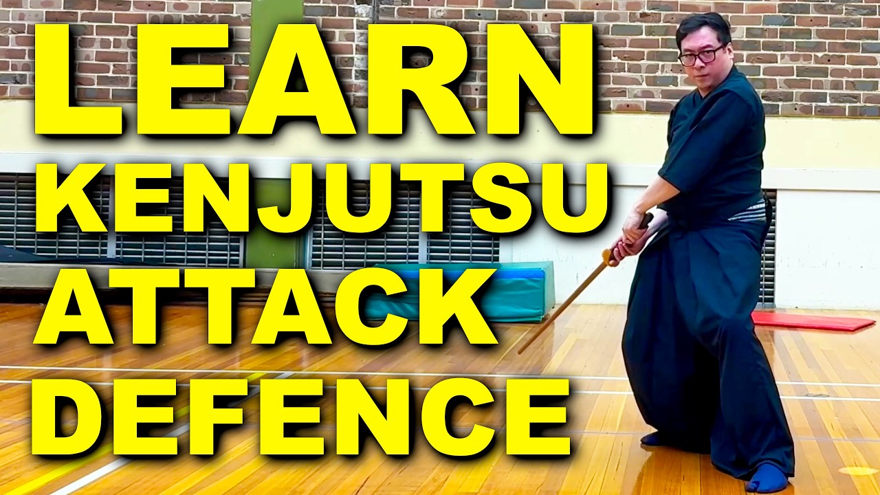 How to Learn Japanese Katana Kenjutsu Attack and Defence Techniques