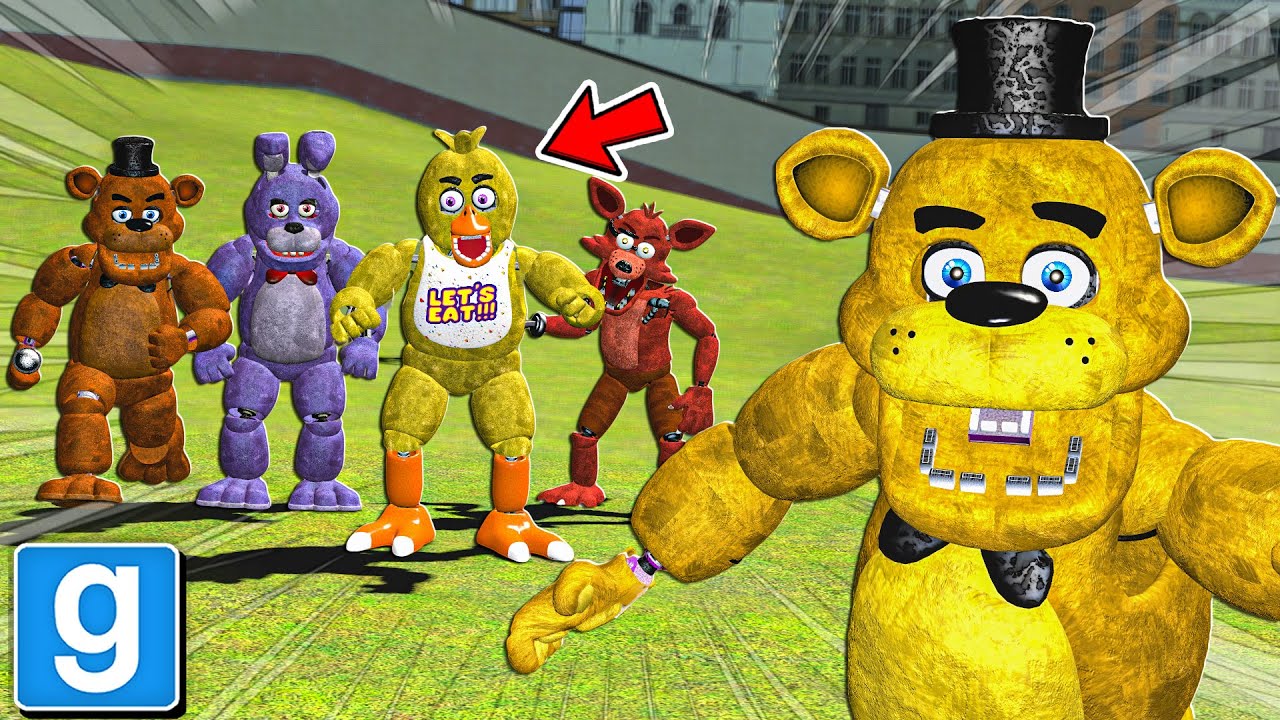 NEW Fazbear Ultimate Pill Pack Remastered Ultimate Chasing NPCs #1 Garry's Mod FNAF