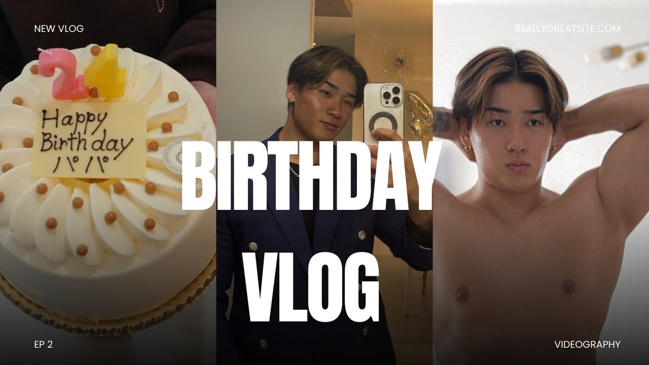 トレーニー24歳になりました！VLOG