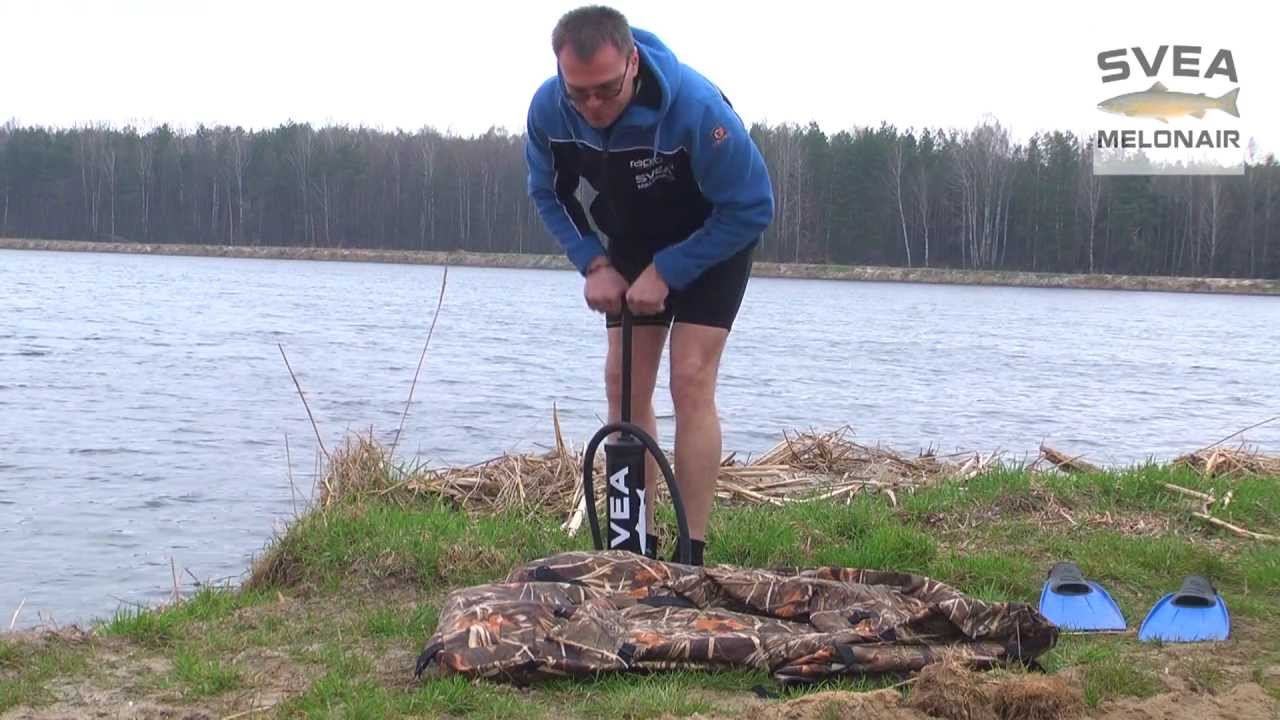 Belly Boat U-Boat - Pływadełko - testing and fishing