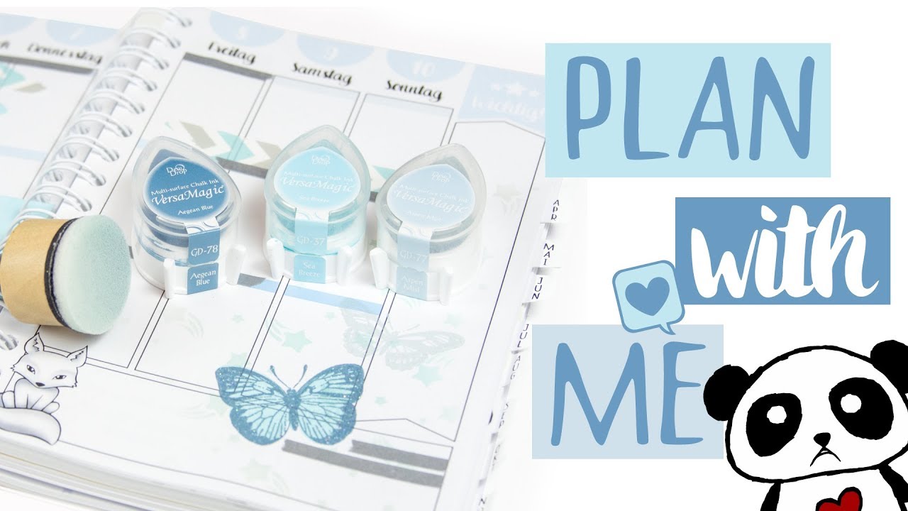 Plan With Me | Sammyfim KreativPlaner | M&auml;rz KW 10 | DEUTSCH