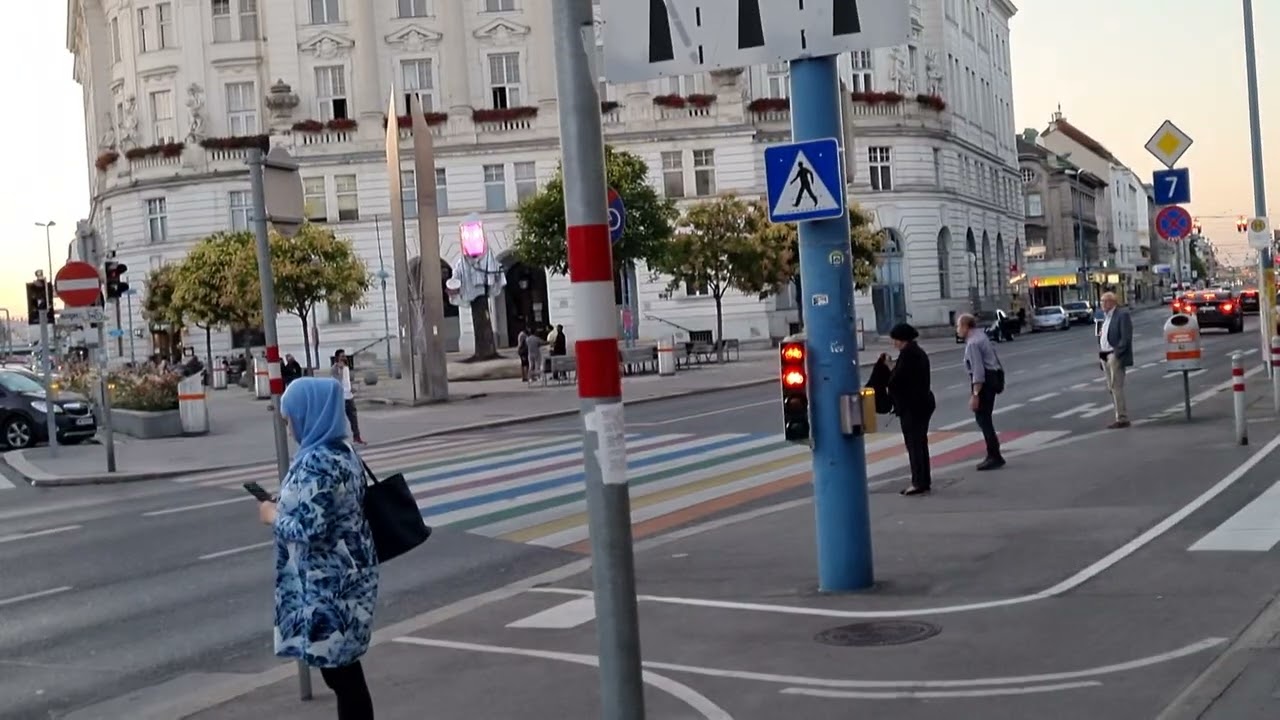 Floridsdorf Vienna Austria. The most popular place in Vienna..