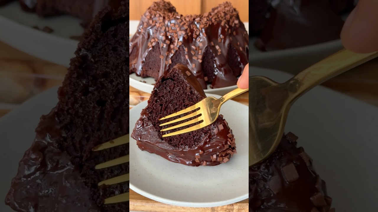 Aprenda a fazer bolo de chocolate com caf&eacute;!