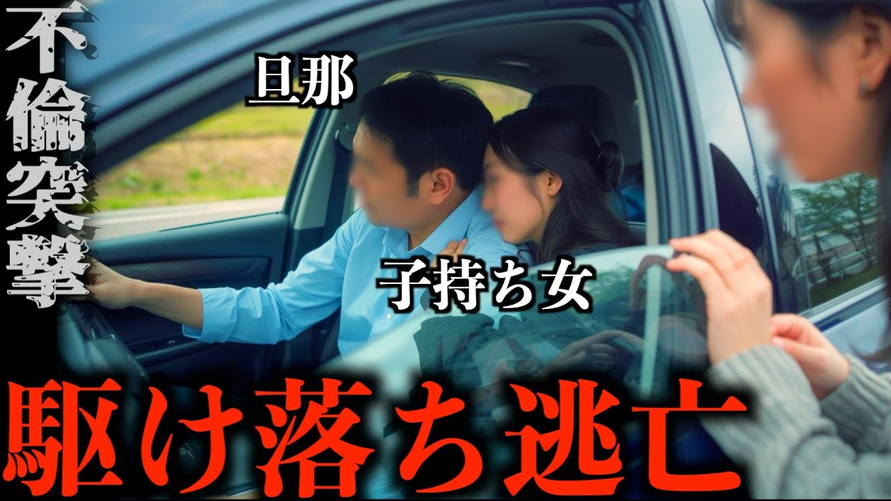 妻の精神を追い詰めた挙句、乗り換え不倫...寸前で夫を捕まえ制裁を科す。