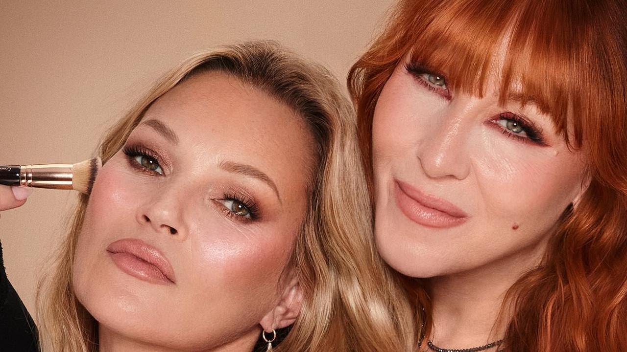 Kate Moss showcases her radiant beauty as she stars in best pal Charlotte Tilbury's latest campaign