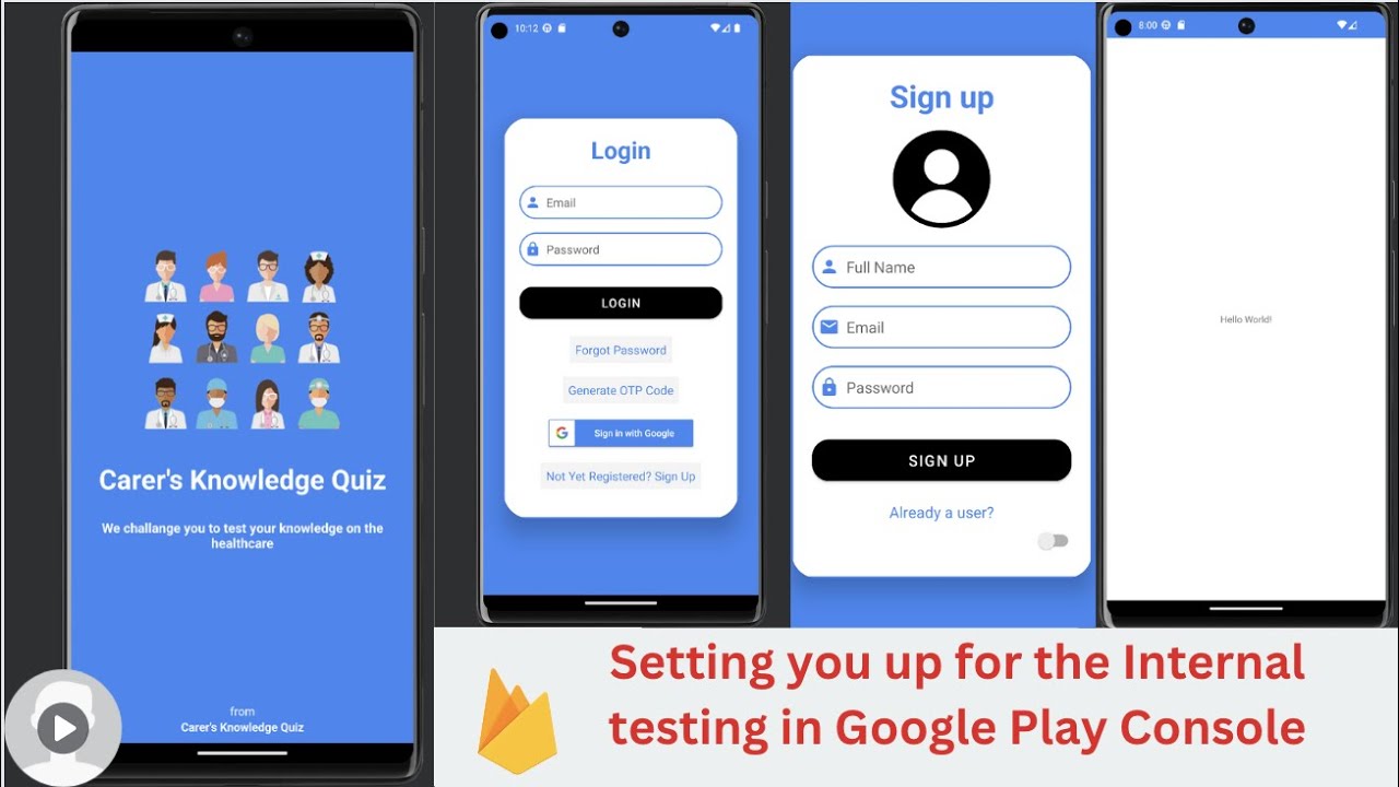 How to setup Internal testing in Google Play Console. Extra credit!