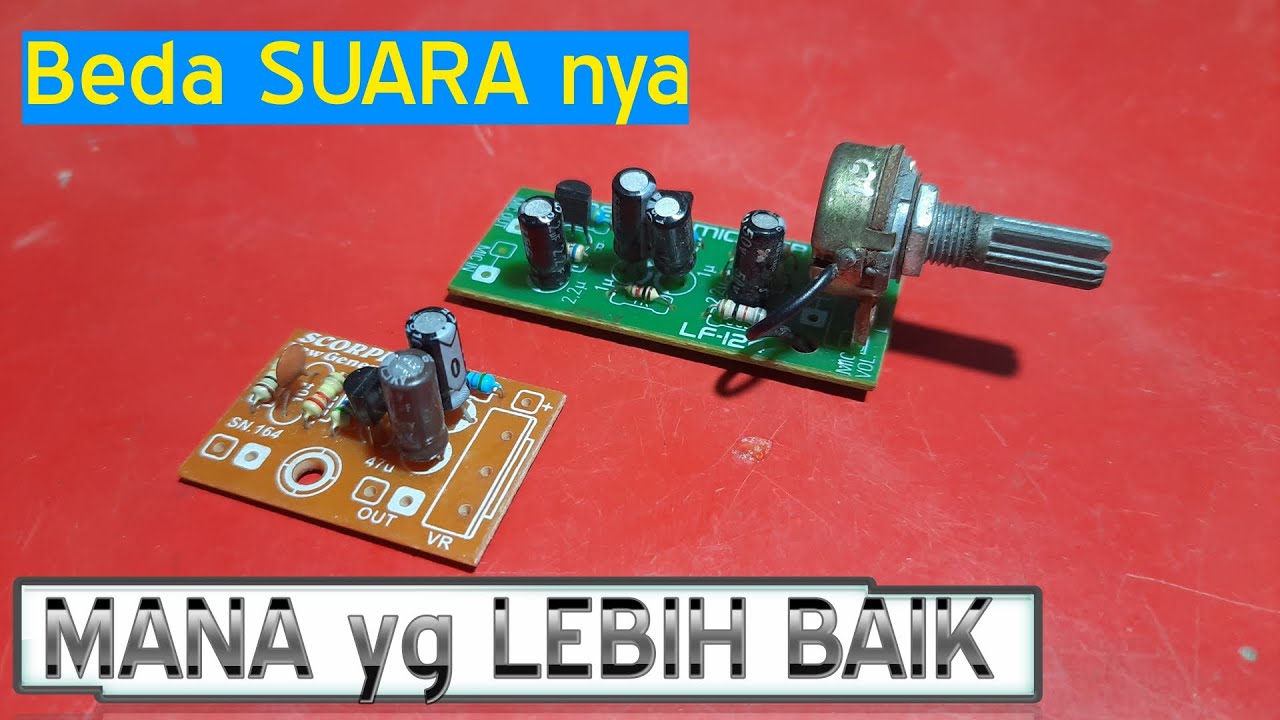 Penguat  Mic 1 TR vs 2 TR Mana Yang Lebih Baik Audio Suaranya