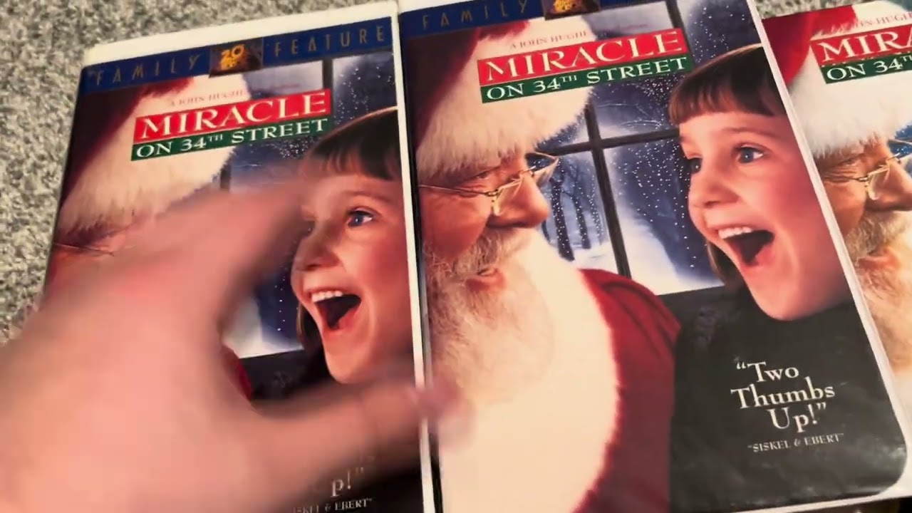 Моя рождественская коллекция VHS: выпуск 2023 года (часть 3)