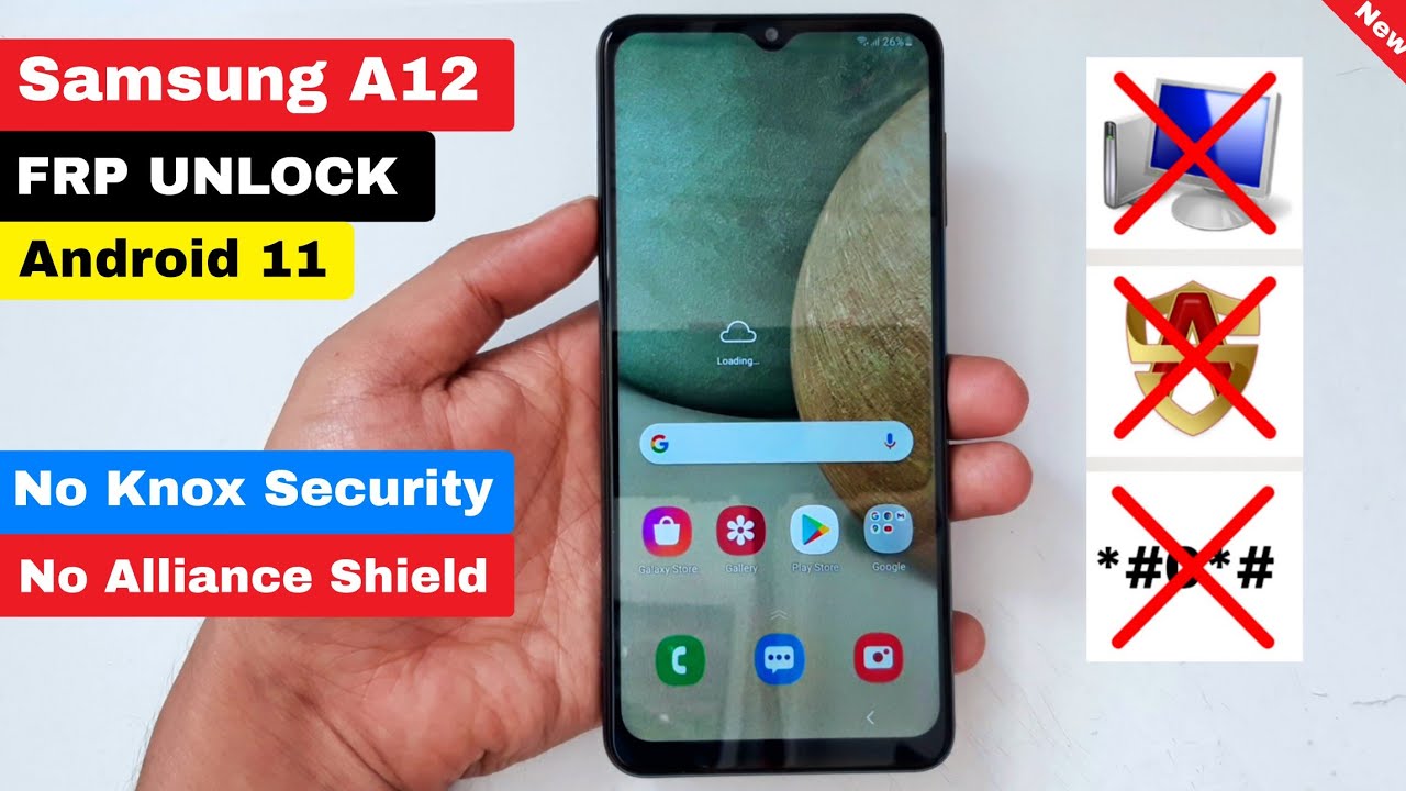 Samsung A12 FRP Bypass Android 11 Without PC || Samsung A12 (SM-A127F) FRP/Google Account Bypass U4