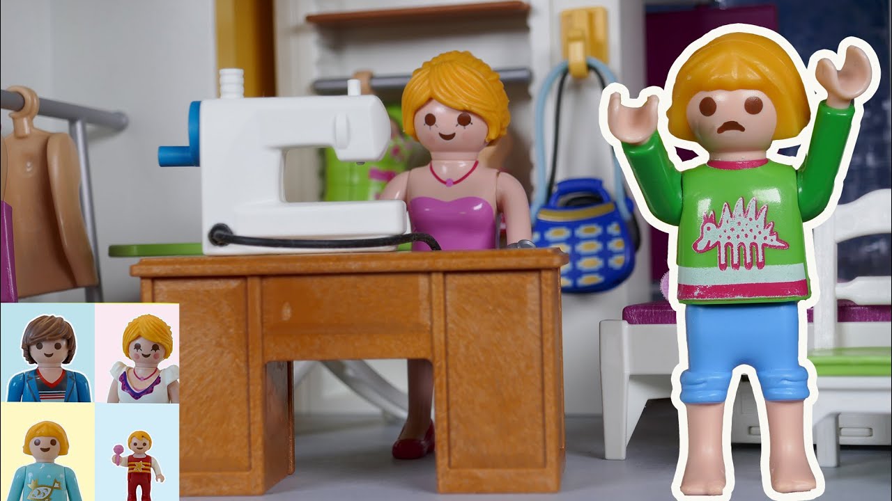 Playmobil Film deutsch - Die Nähmaschine- Kinderfilm mit Jule Jäger