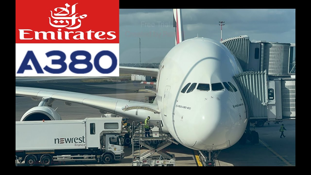 Paris to Dubai to Melbourne - Emirates Airbus A380 & Boeing 777 {Full Flight}