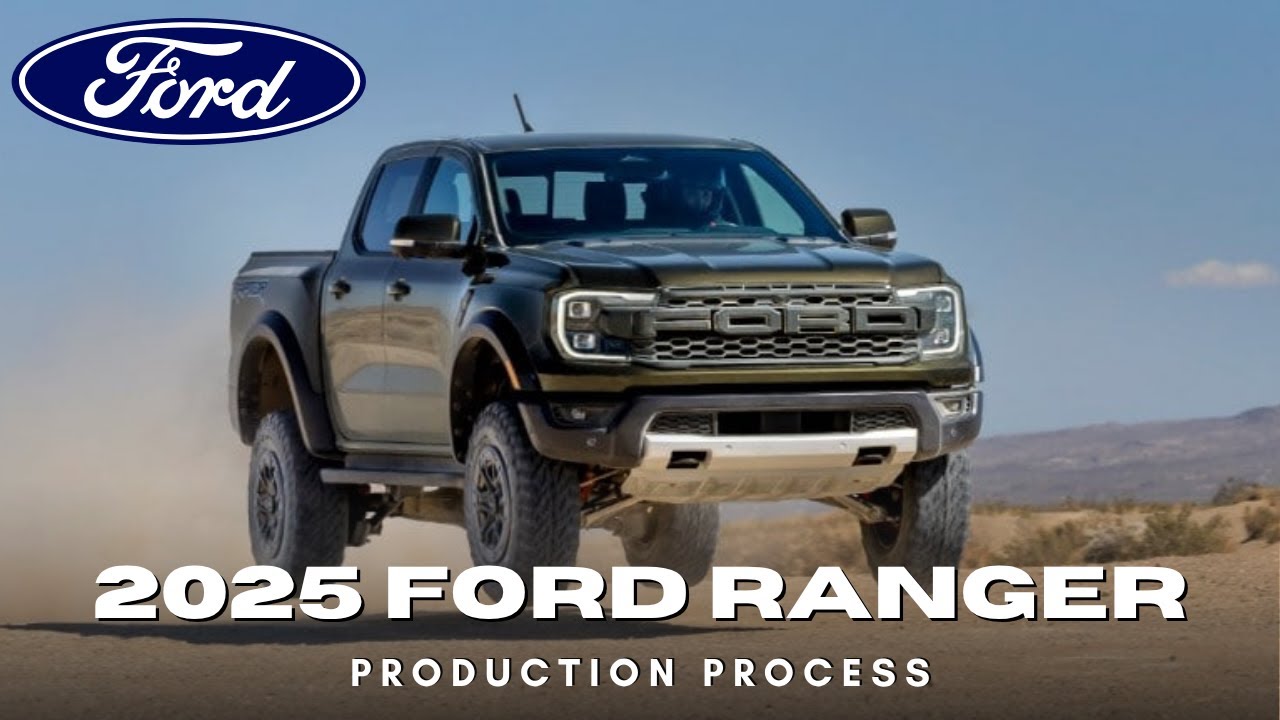 Inside the 2025 Ford Ranger Production Line | Built in Dearborn, Michigan 🇺🇸