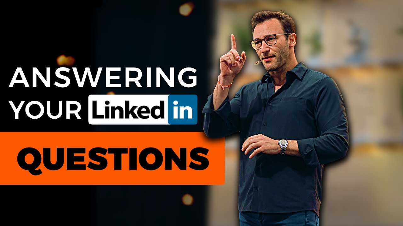 Simon Sinek on Leadership, Storytelling, and Resilience: Answering Some of Your FAQs