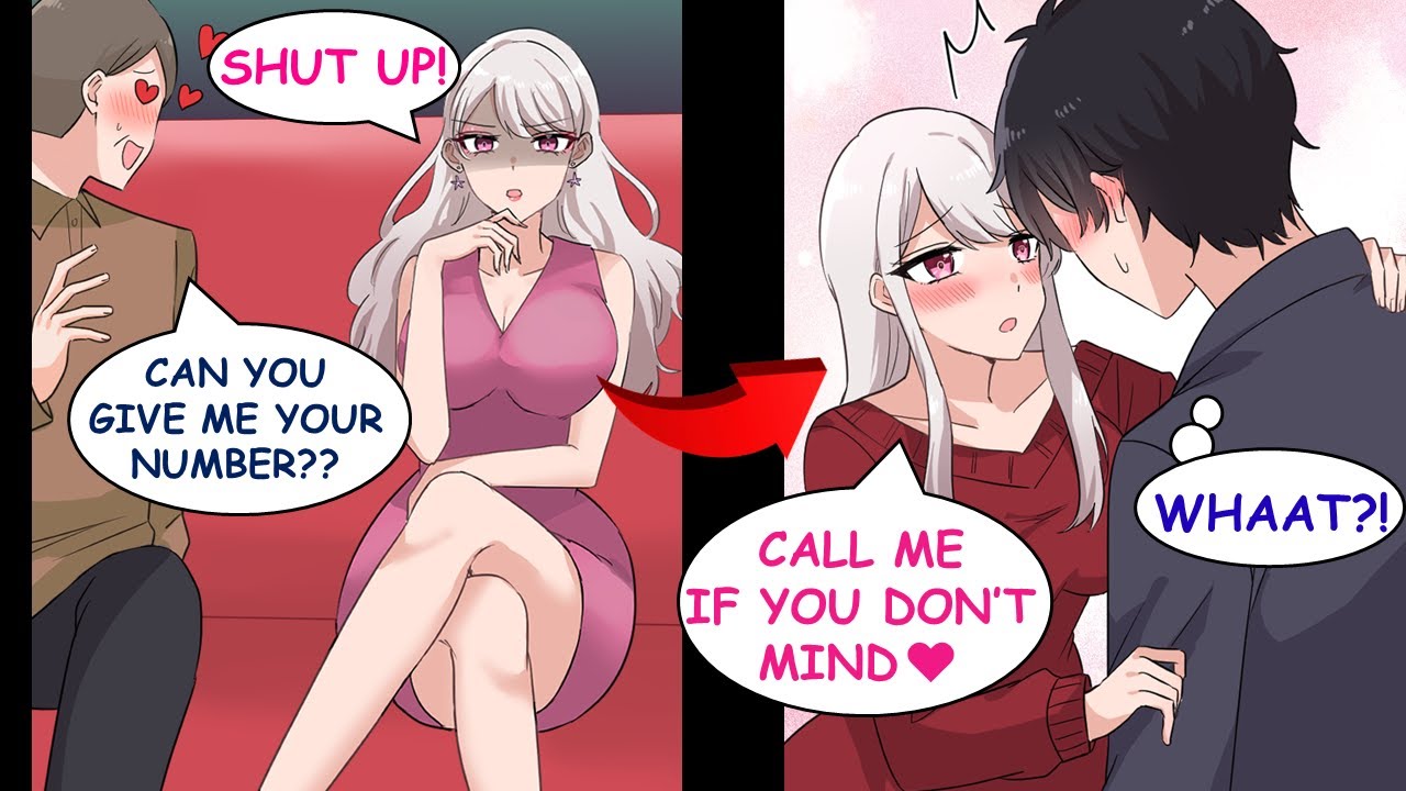 A Cool Beauty in The Hostess Bar Who Hates Guys Gave Her Number Just to Me. ...【RomCom】【Manga】