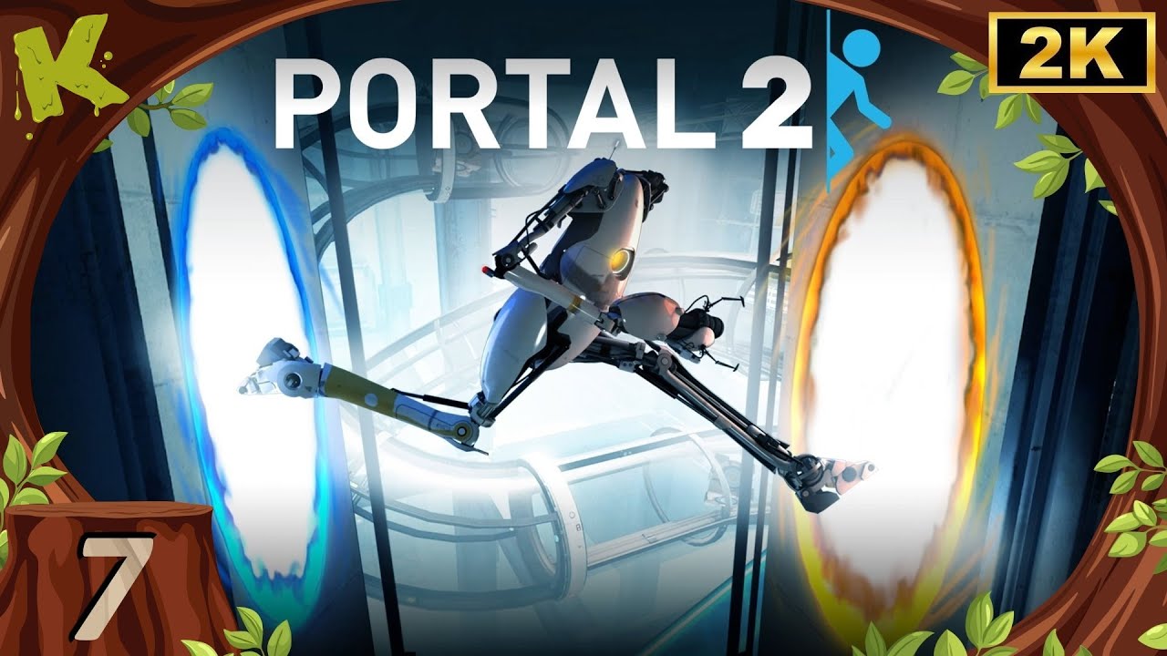 Portal 2 FR #7/14 La chute de Glados la patate (2K) Let's play