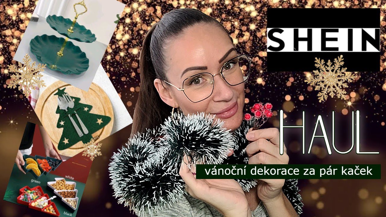 HAUL / vánoční dekorace ze SHEIN a něco navíc