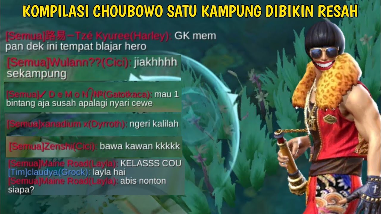 CHOUBOWO.EXE||KOMPILASI CHOUBOWO SATU KAMPUNG DIBIKIN RESAH