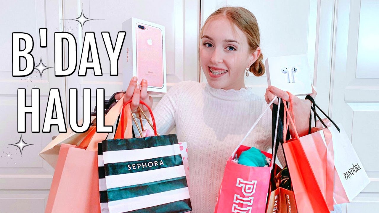 WHAT I GOT FOR MY BIRTHDAY HAUL  - 15th Birthday