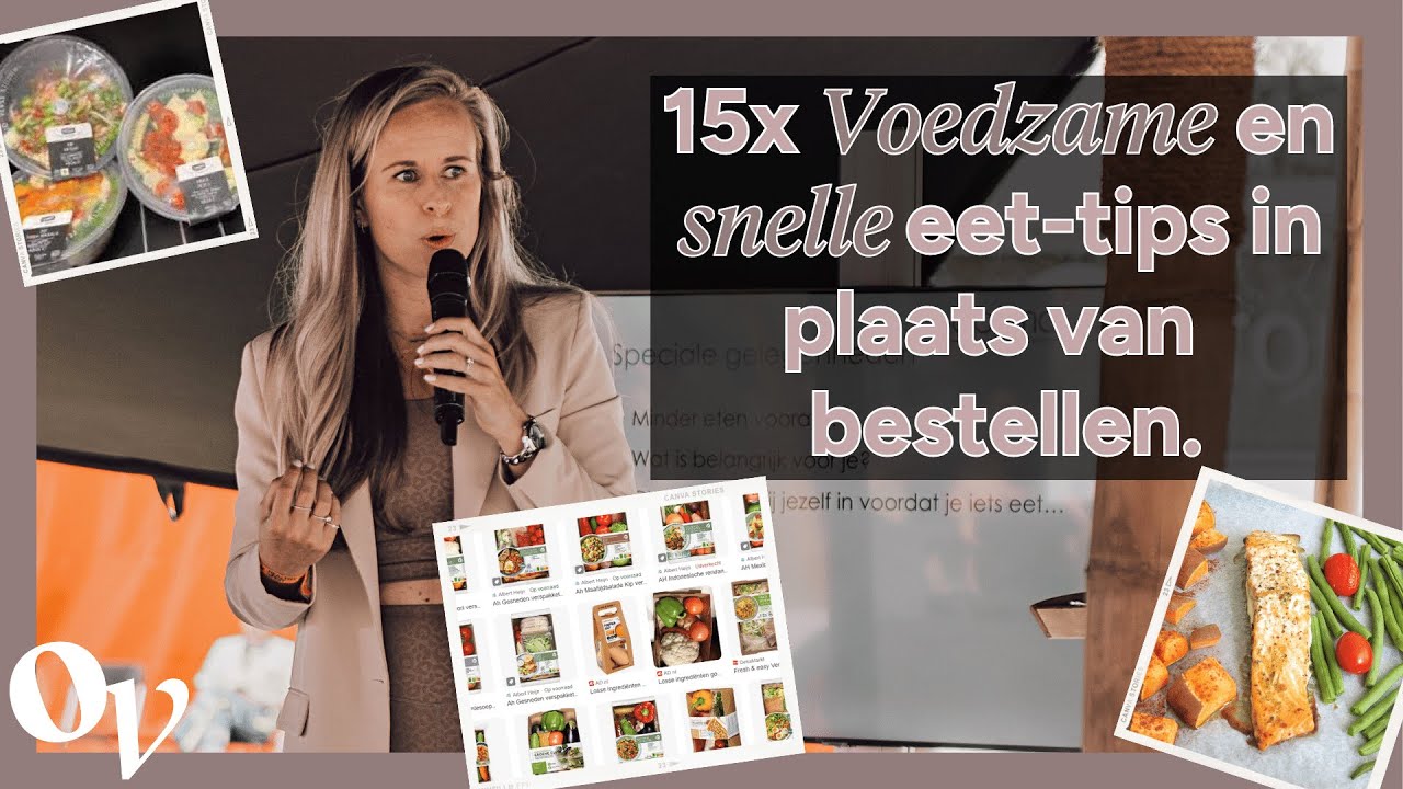 15 Praktische tips voor gezond eten als je weinig tijd hebt //OPTIMAVITA