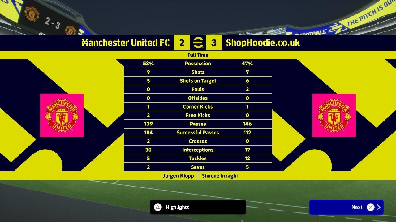 eFootball_2026 Manchester United vs online player