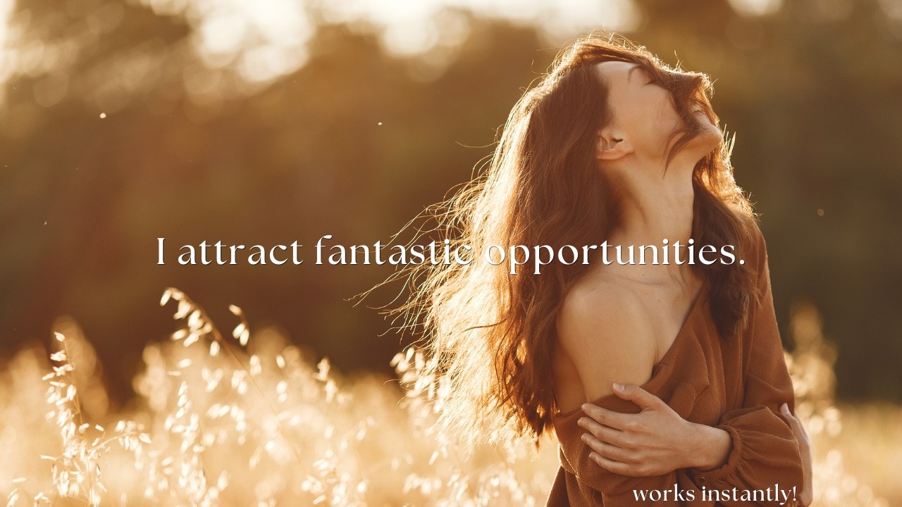 Lucky Girl Energy Affirmations - Morning Affirmations ✨