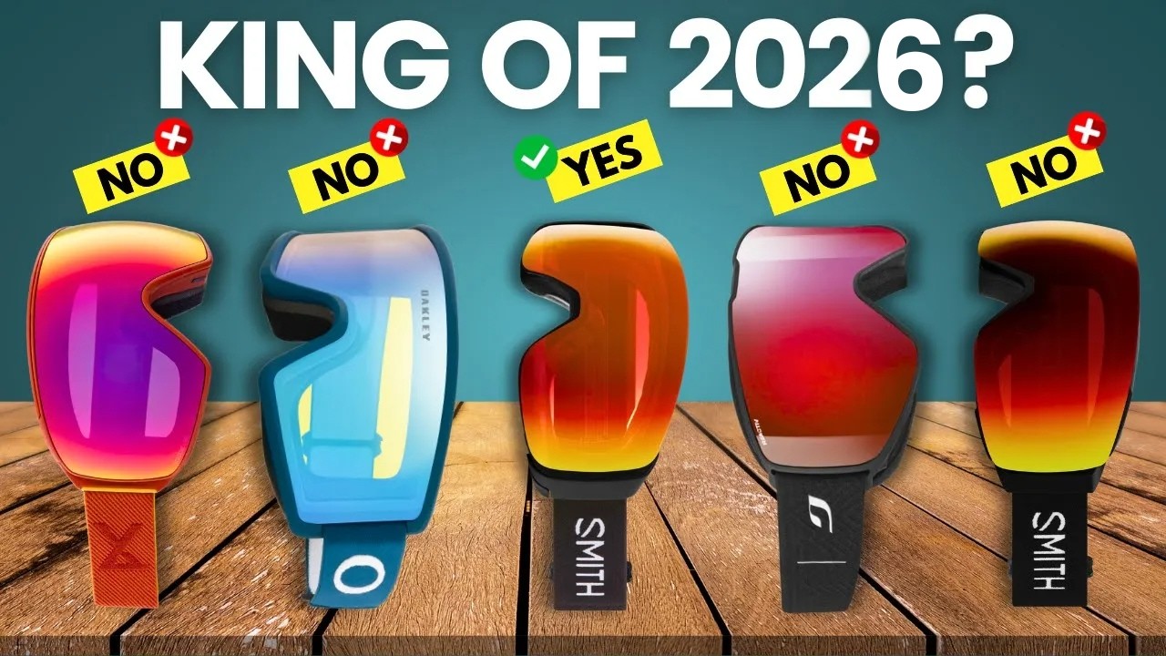 5 лучших горнолыжных очков 2025 года