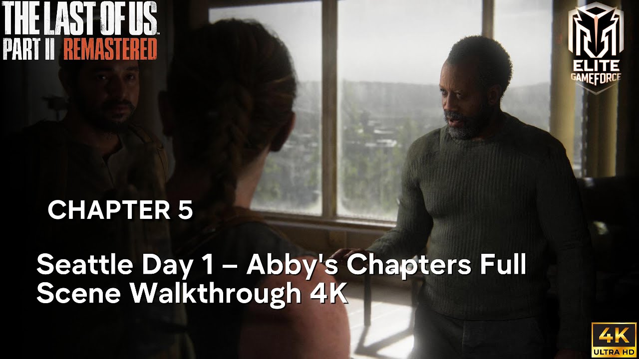 The Last of Us Part II – Seattle Day 1 (Abby’s Story) | Full Gameplay Walkthrough in 4K