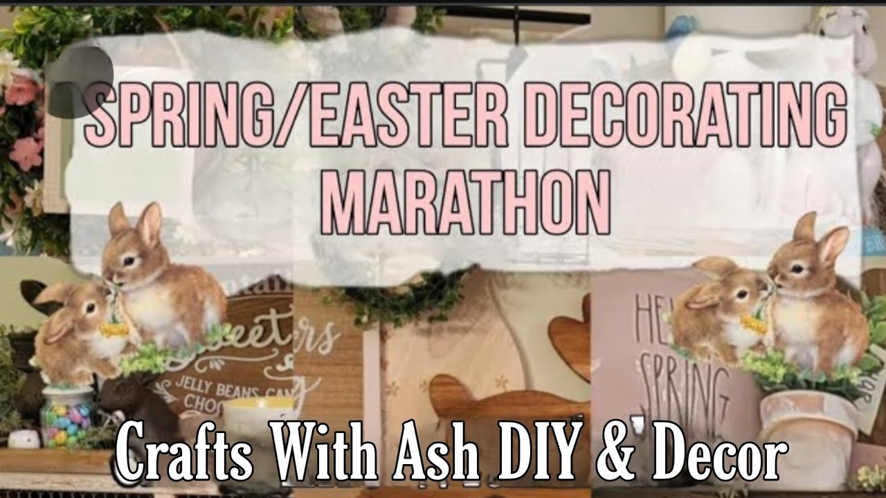 Easter/Spring Decorating Marathon | Cute & Festive!