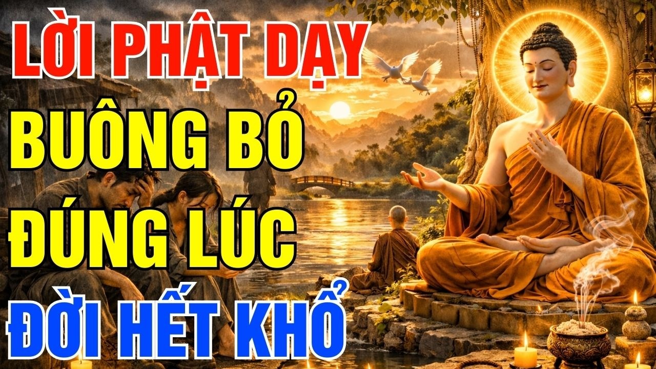 Phật Dạy - Buông Bỏ Đúng Lúc - Tâm An Lạc Đời Hết Khổ | Chạm Vào Bình Yên