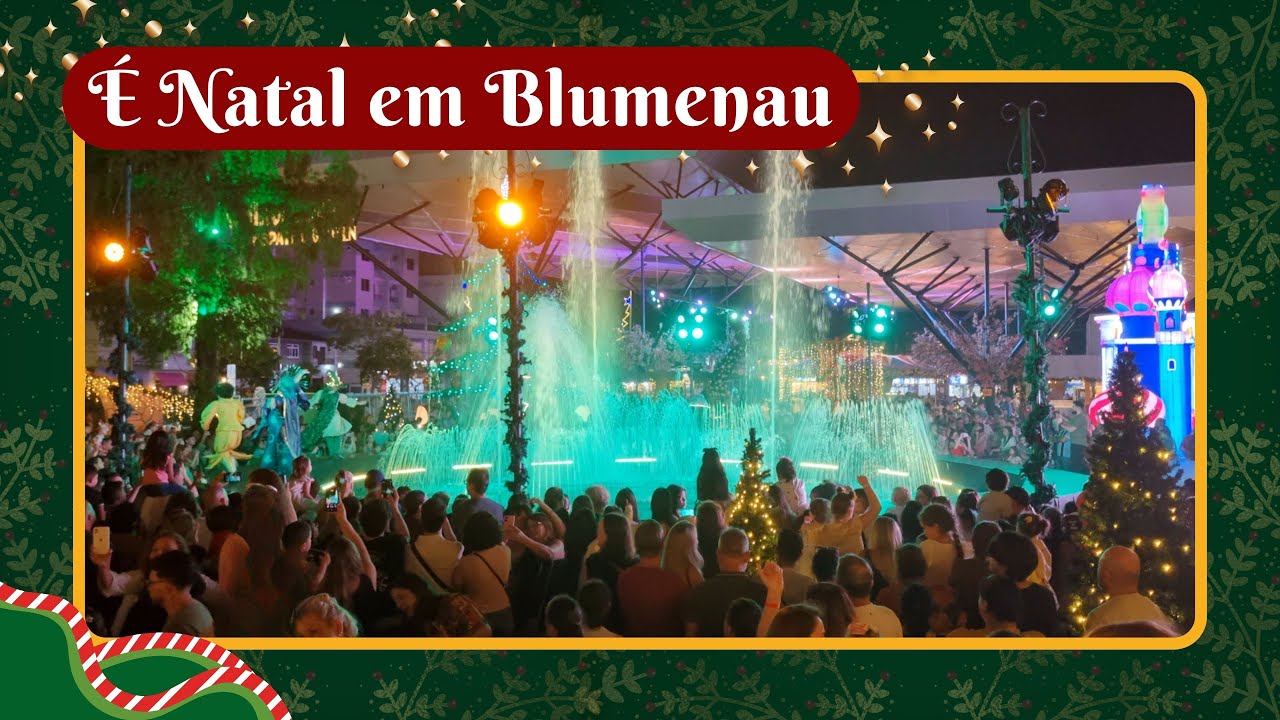 Natal 2025 em Blumenau: atrações do Parque Vila Germânica e Desfile