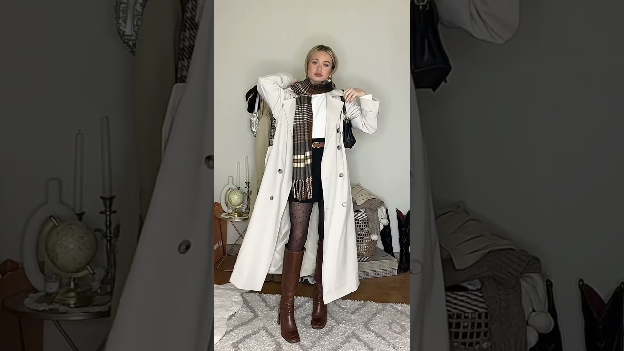 30 id&eacute;es de tenue pour l&rsquo;hiver 💛 Suivez le challenge avec moi 😍1/30 ❄️
